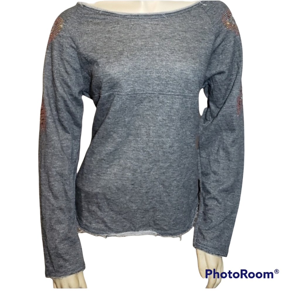 AMERICAL CLOTHING INC Rhinestone Sweatshirt